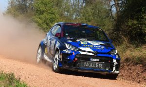 Mehr über den Artikel erfahren Ravenol DMSB Rallye Cup: Müller/ Spreitzer übernehmen die Spitze